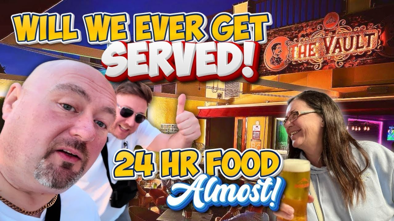 I Almost Died of Hunger at THE VAULT BAR in Tenerife 
