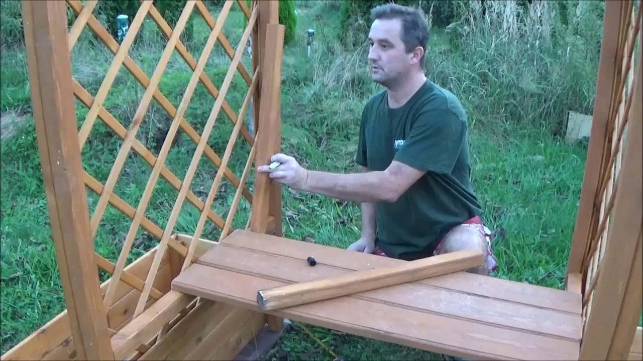 Pergola z Ławeczką - Zrób To Sam DIY