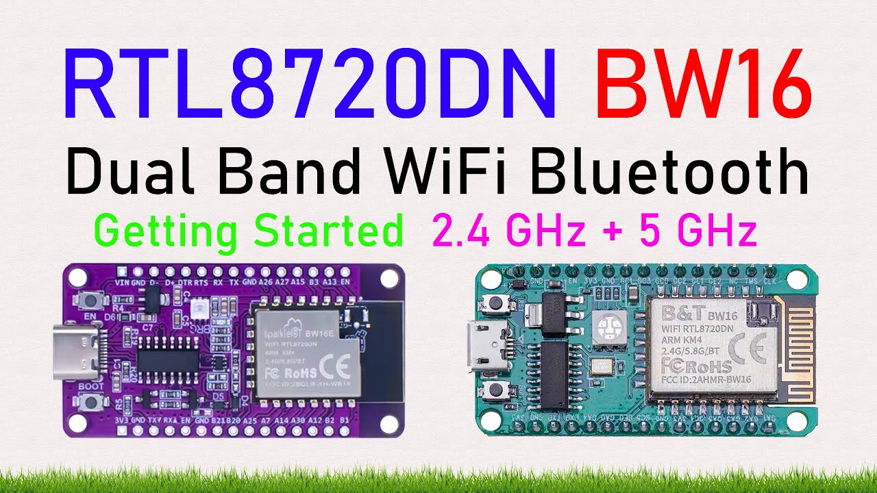 Getting Started with RTL8720DN Dual Band WiFi & Bluetooth BLE &ndash; NICEMCU BW16 Setup with Arduino IDE