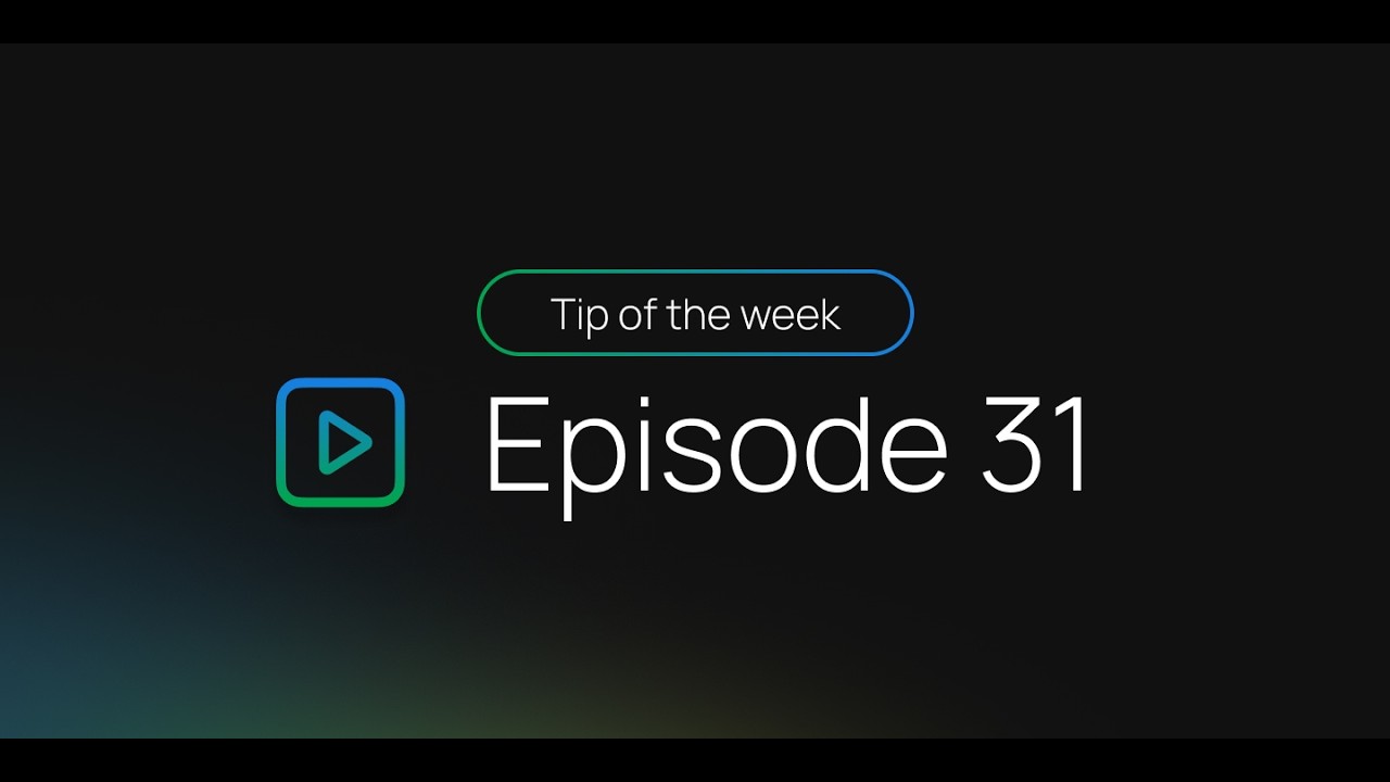 Tip of the week: Episode 31 - Resident settings