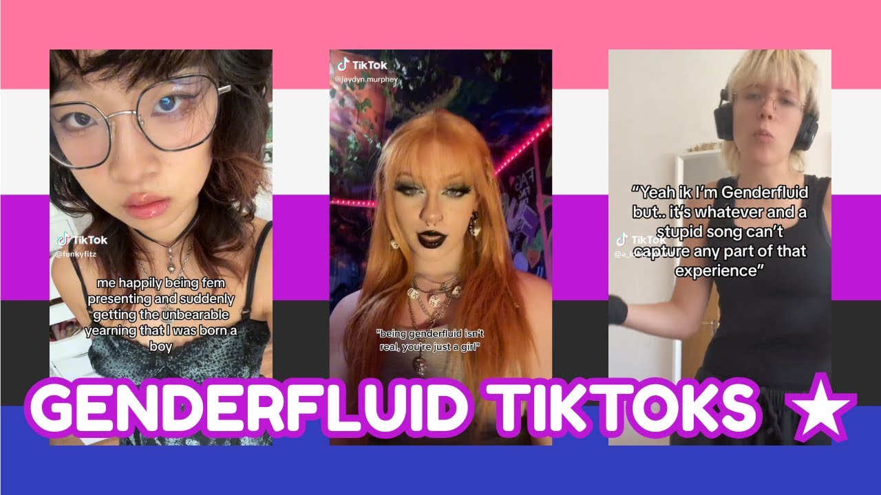genderfluid tiktoks so your gender doesn't freeze ⋆.˚ ☾⭒.˚