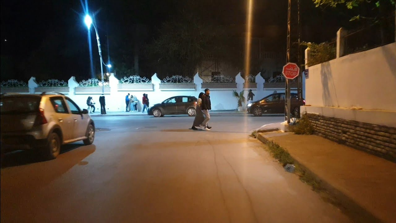 La corniche de annaba la nuit Algérie #annaba #algeria