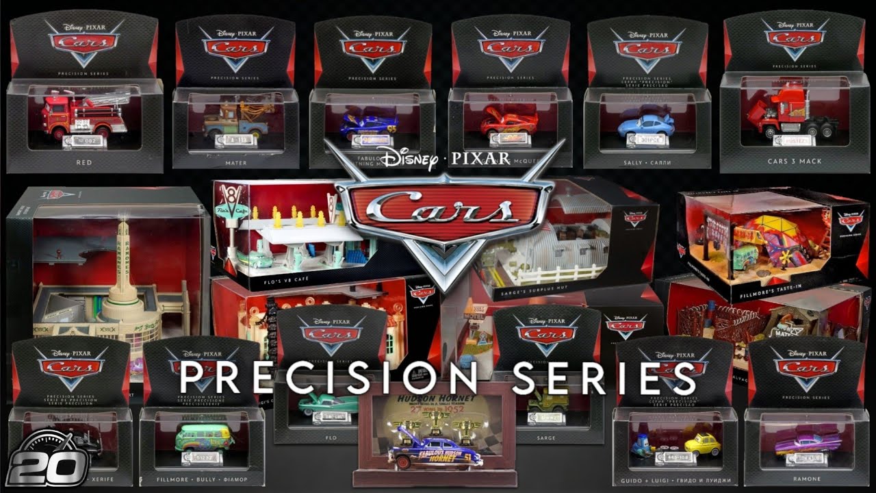 Коллекционные машинки Disney Pixar Cars серии Precision от MATTEL | TH16cars