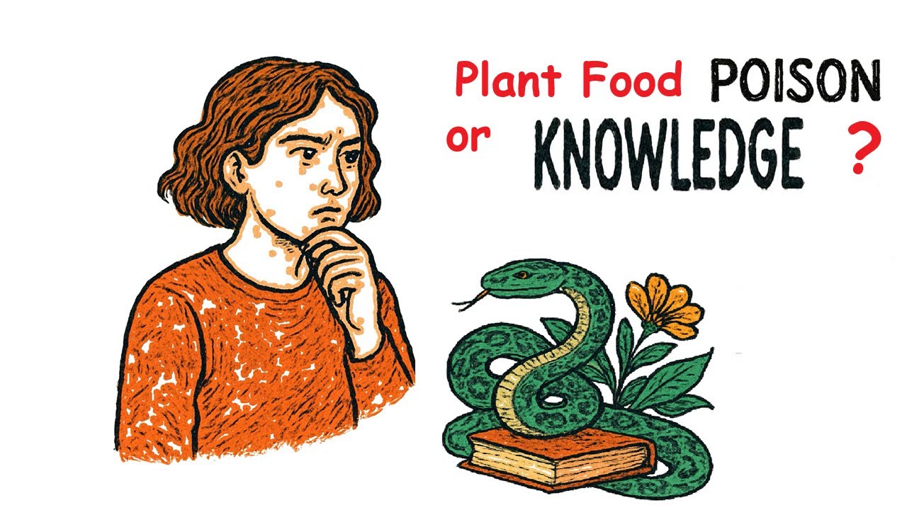 Identifying Edible Plants while Foraging and Eating after an Apocalyptic Event