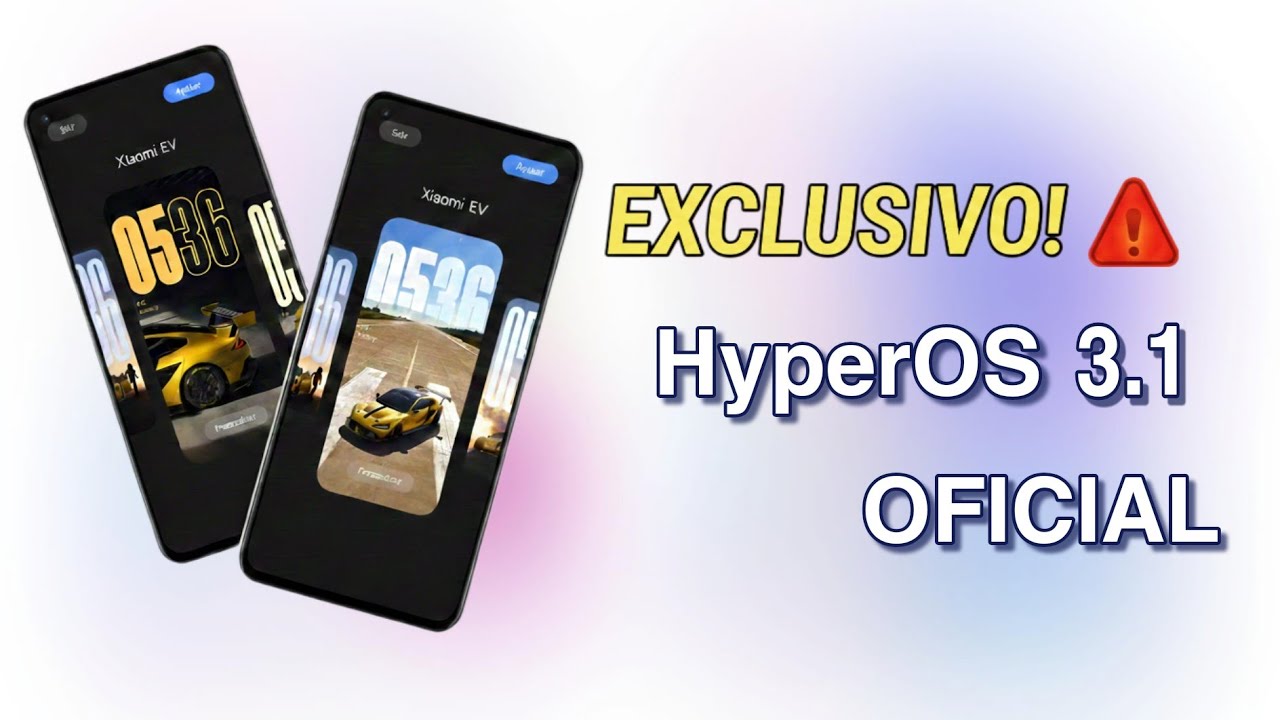EXCLUSIVO! 🚨 HyperOS 3.1 Oficial: A Xiaomi se SUPEROU nessas novas TELAS de BLOQUEIO!