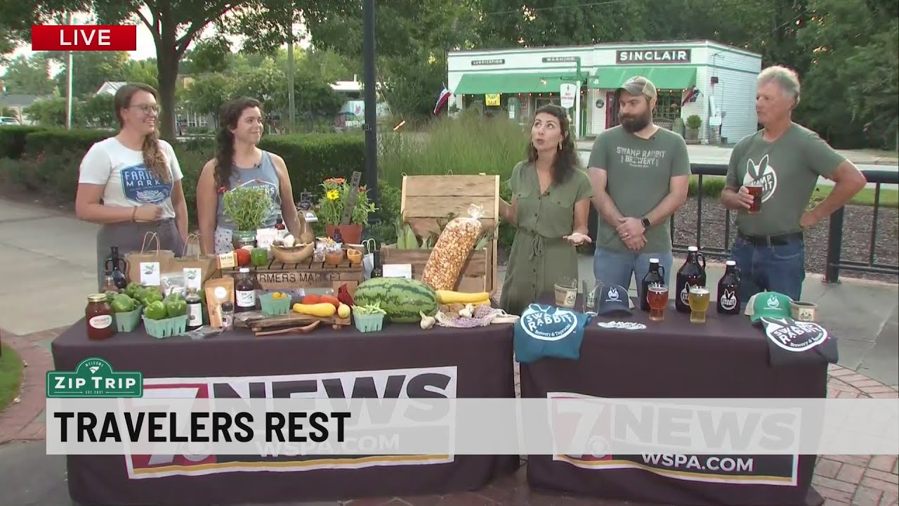 Zip Trip: Travelers Rest Farmers Market and Swamp Rabbit Brewery