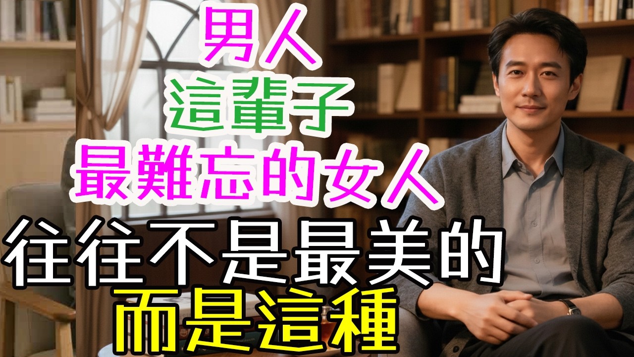 男人這輩子最難忘的女人，往往不是最美的，而是這種類型#三重愛 #情感成長 #兩性關係 #戀愛技巧 #幸福婚姻