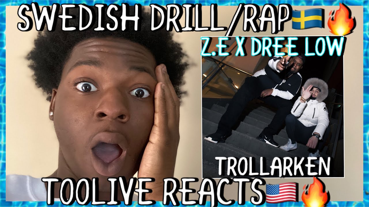 AMERICAN REACTS to SWEDISH RAP! DREE LOW X EINAR - SSM LS| Z.E X DREE LOW - TROLLKARLEN Pt.43