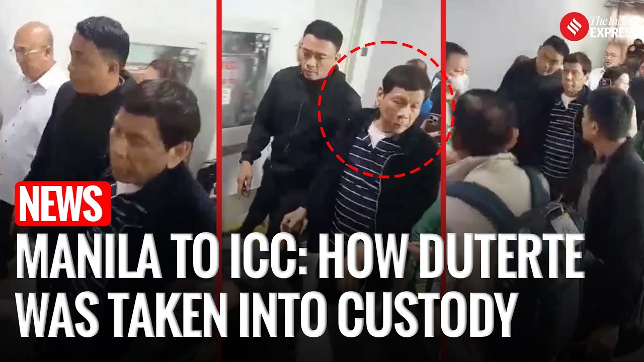 From Manila to ICC: How Rodrigo Duterte Was Taken into Custody I Philippine I Sara Duterte I ICC