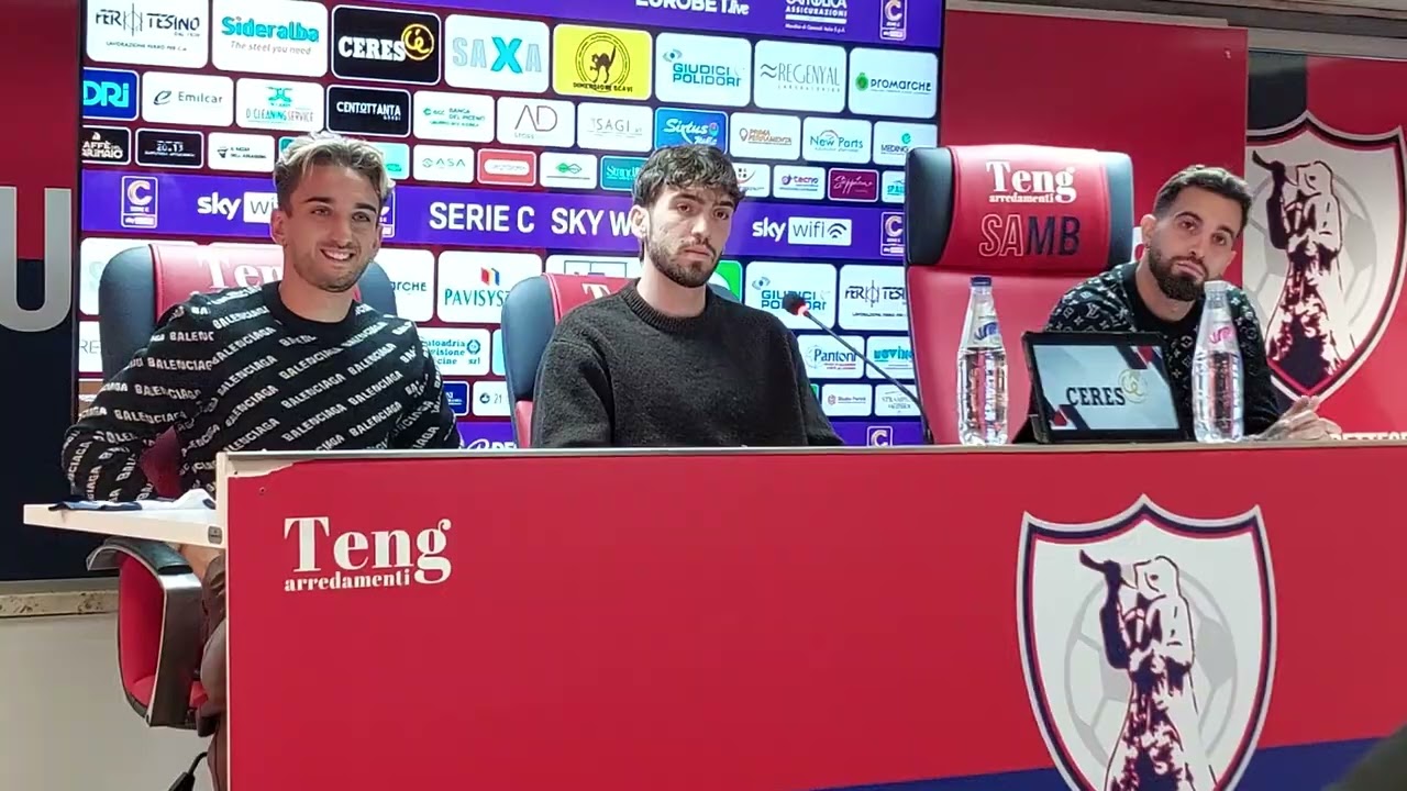 Conferenza stampa di presentazione Lepri, Parigini e Stoppa