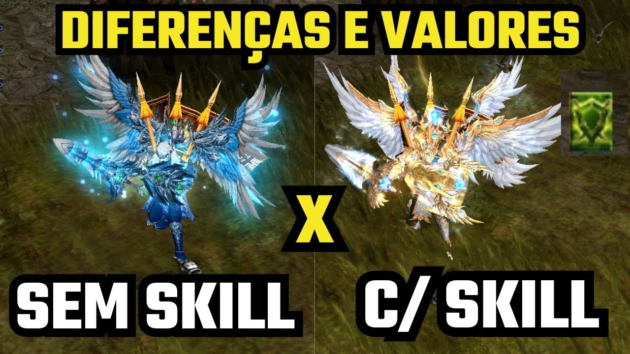 MuAway - DESCUBRA AS DIFERENÇAS ENTRE ALL COM SKILL E ALL SEM SKILL E POQUE ISSO É TÃO VALORIZADO !!