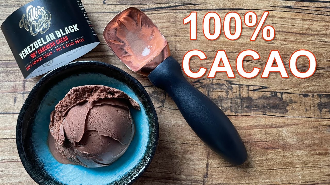 100% шоколадное джелато - джелато из какао-массы