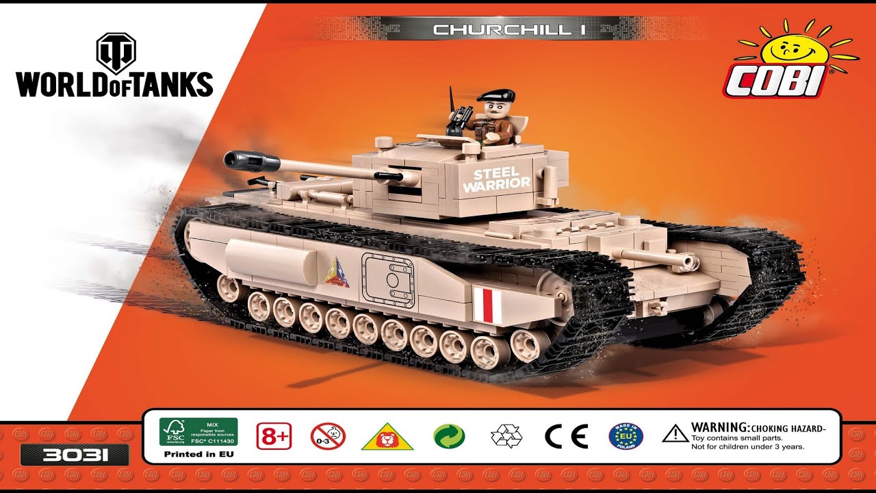 Cobi Instructions | World of Tanks | 3031 | Churchill I