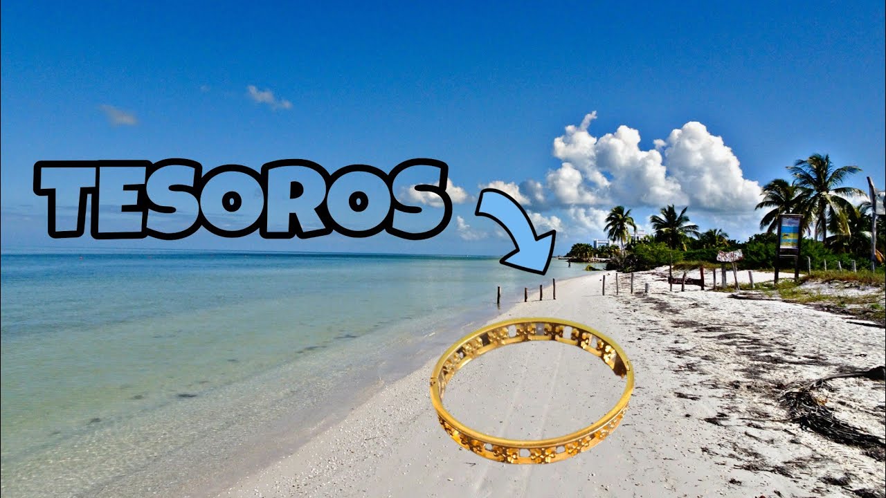 AQUI en esta PLAYA Habia JOYERIA Perdida Buscando Tesoros