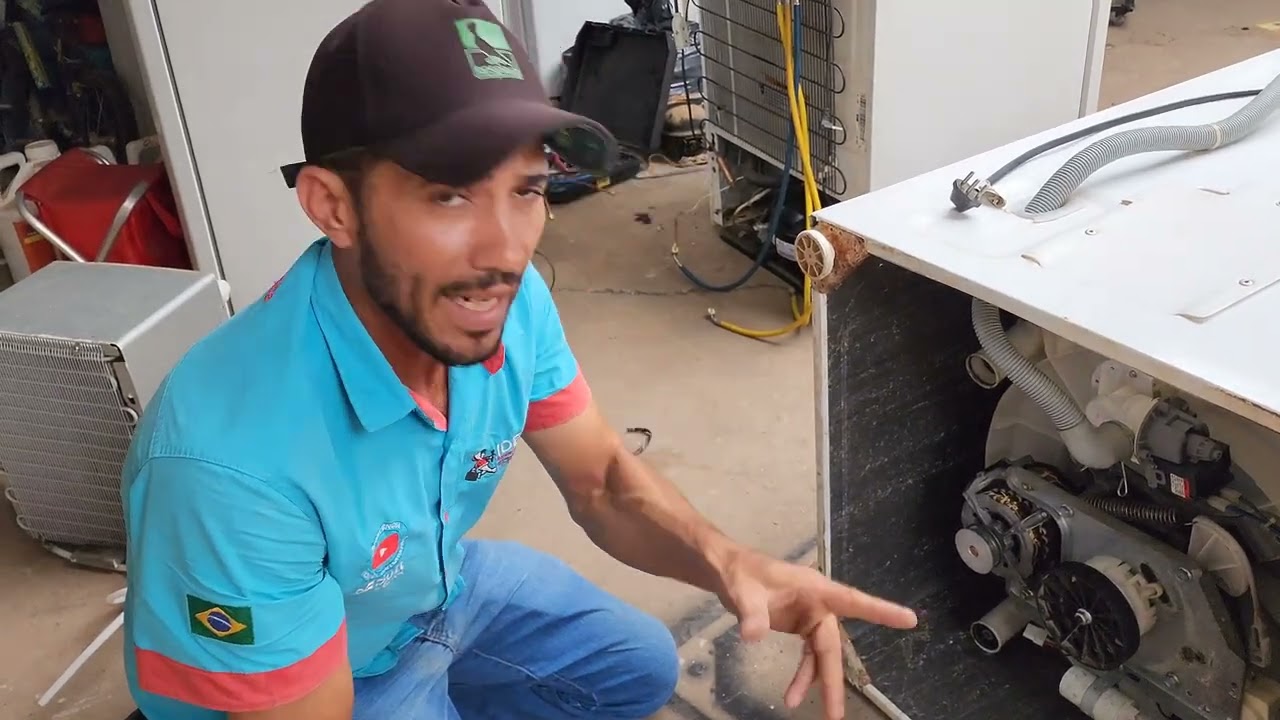 Máquina Brastemp BWK 12 não centrifuga e nem agita saiba porque.