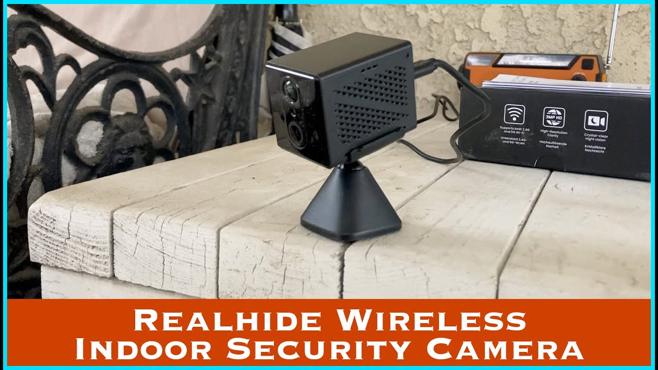 Best Indoor Hidden Camera? RealHide Wireless Indoor Security Camera || MumblesVideos Product Review