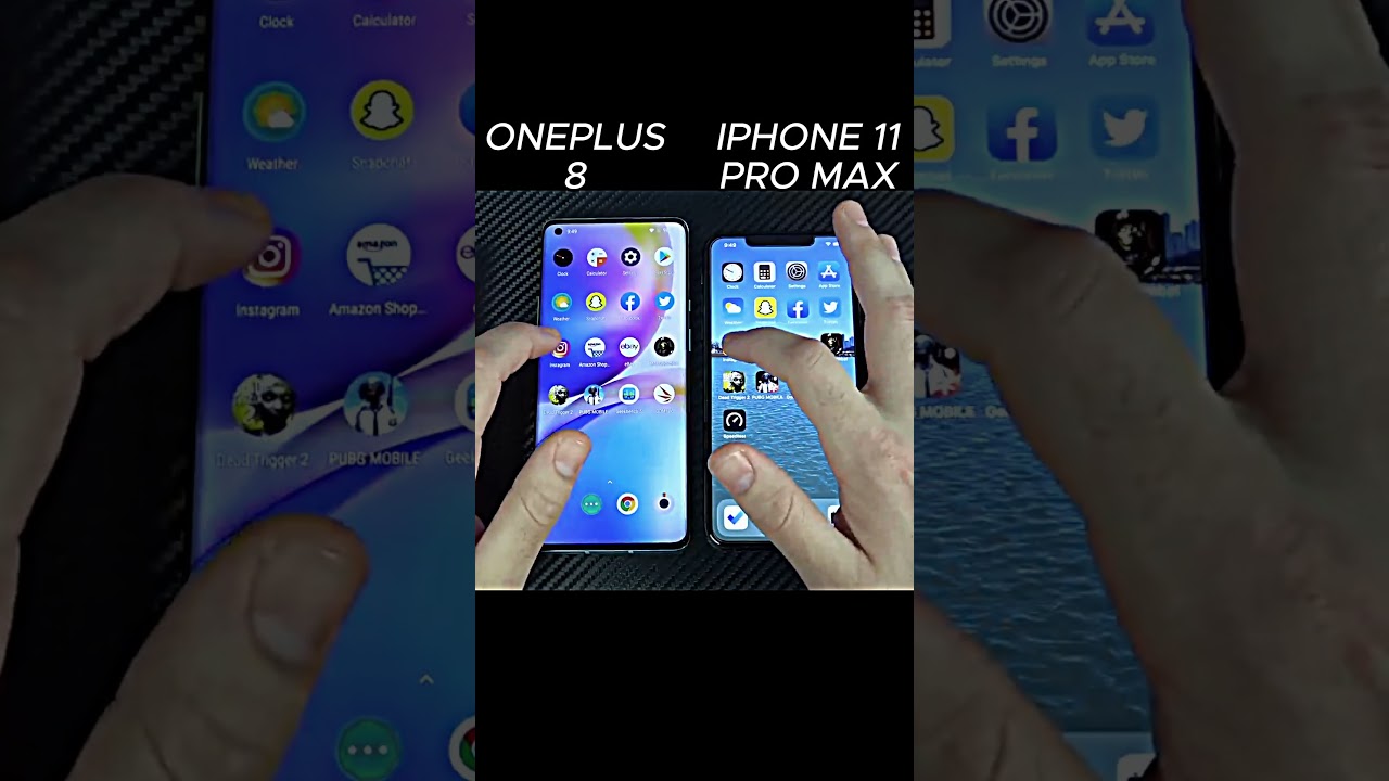 ONEPLUS 8 vs iPhone 11 Pro Max: THE ULTIMATE SPEED TEST!