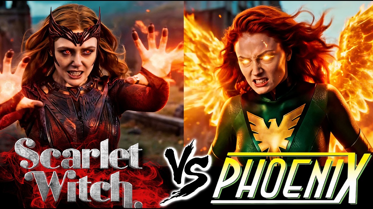 Scarlet Witch VS Phoenix 