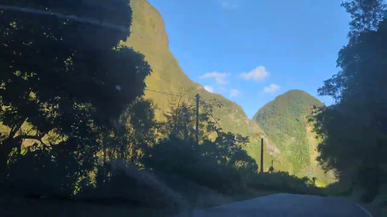 Driving through La Réunion