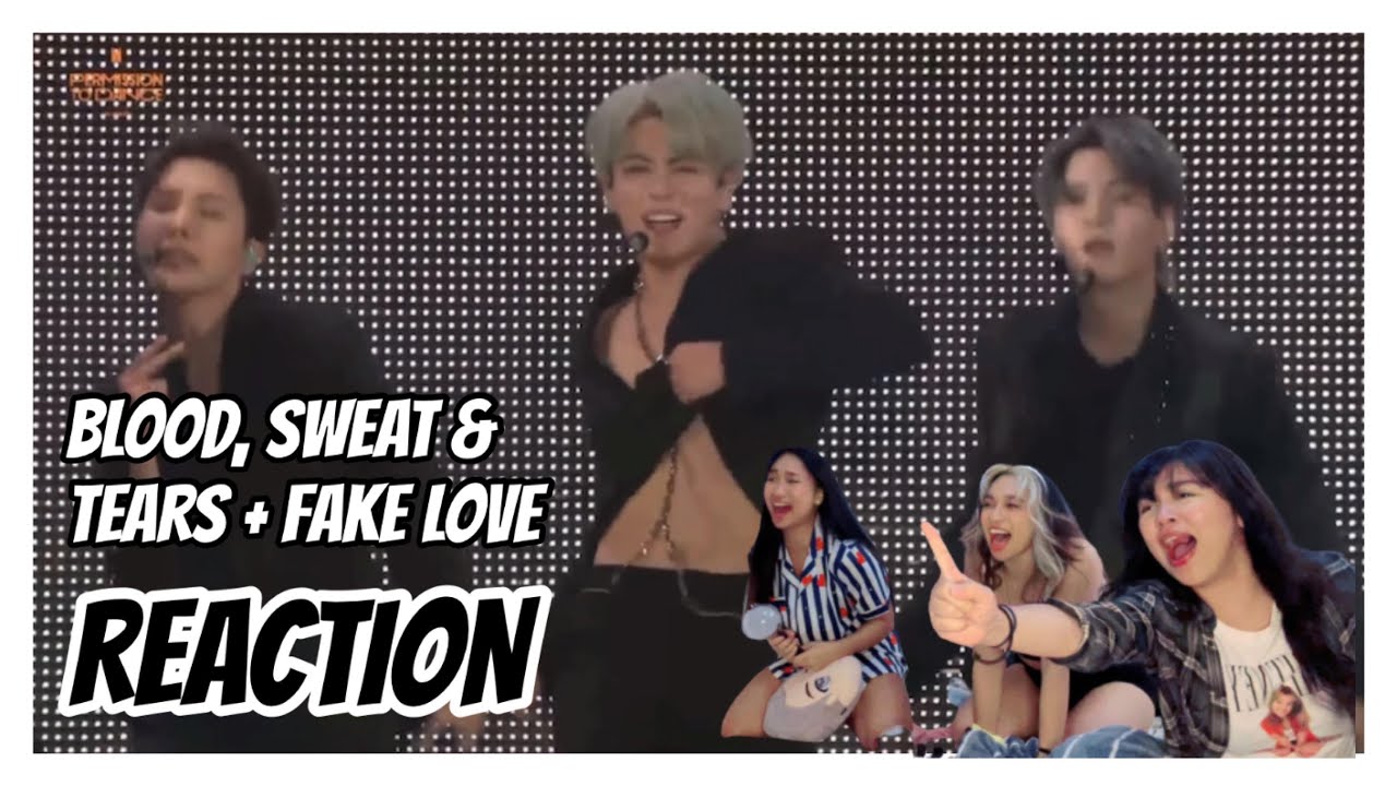 ABS!!! | BLOOD, SWEAT & TEARS + FAKE LOVE REACTION | PERMISSION TO DANCE ON STAGE @BTS 방탄소년단