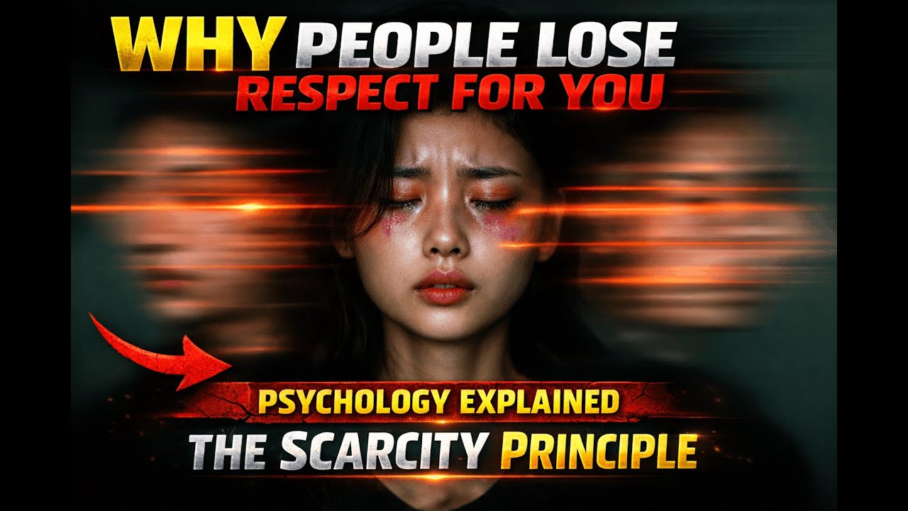 Why People Lose Respect For You (Psychology Explained) | The Scarcity Principle