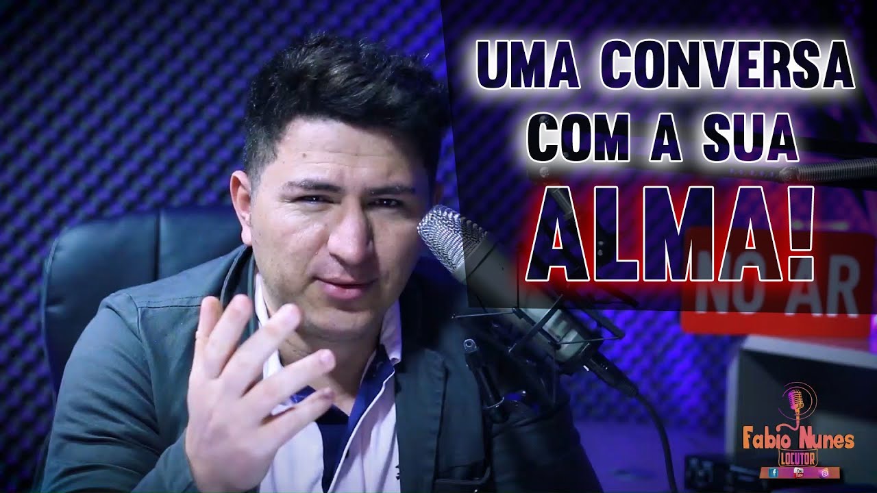 PARE DE PENSAR QUE DEUS NÃO SE IMPORTA COM VOCÊ POR FAVOR I OUÇA ELE FALAR COM VOCÊ I FABIO NUNES