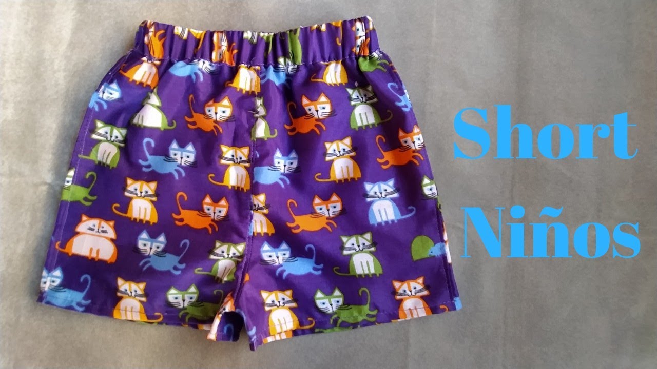 ➡️Como hacer short  de niño paso a paso
