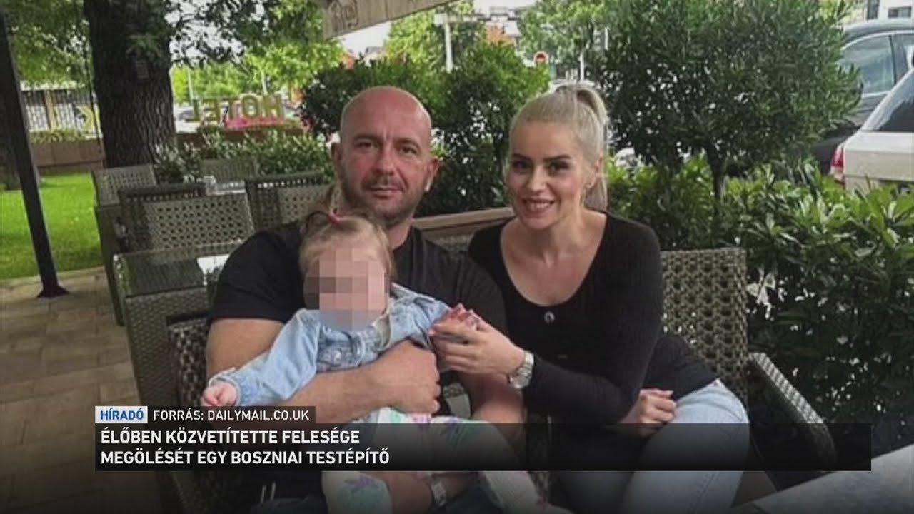 Élőben közvetítette felesége megölését egy boszniai testépítő