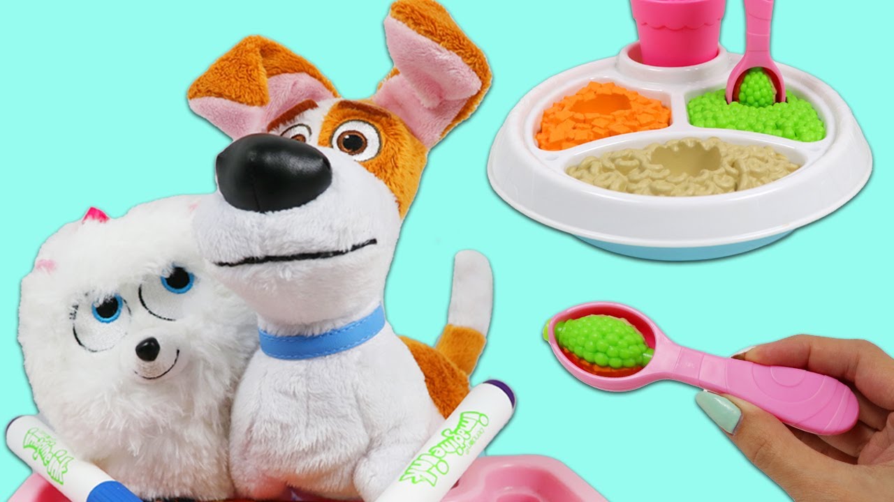 Secret Life Of Pets Max & Gigi Lunch Date!