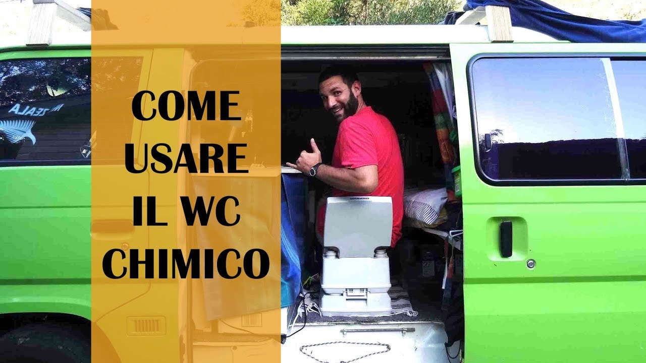 WC chimico van: come usarlo nel modo giusto