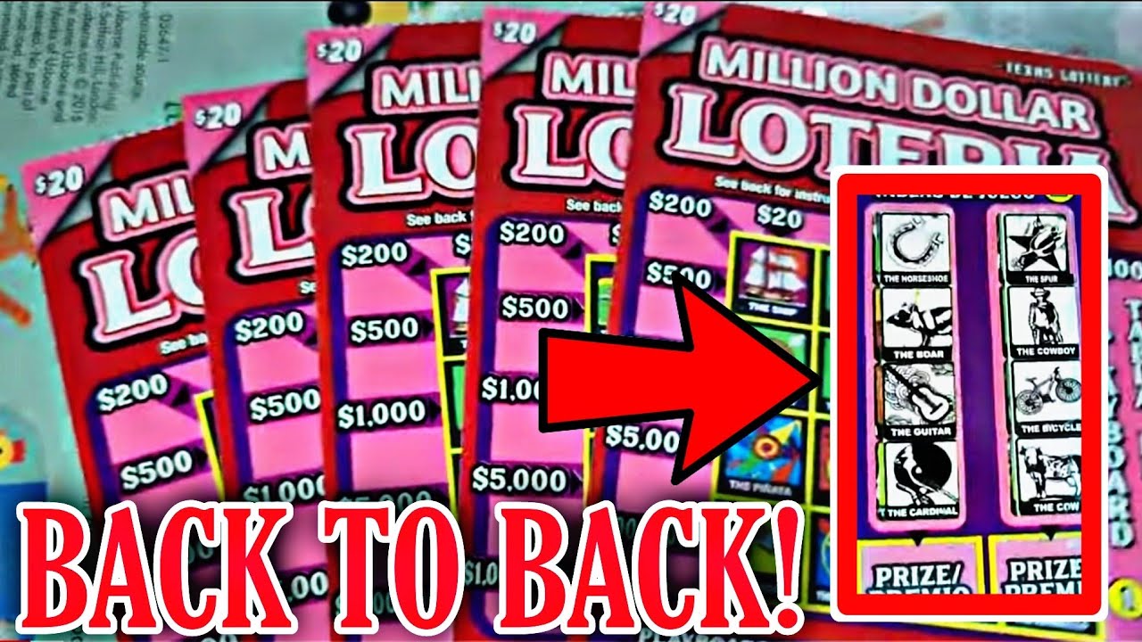 I spent $100 on $20 Scratch off tickets and won back to back!