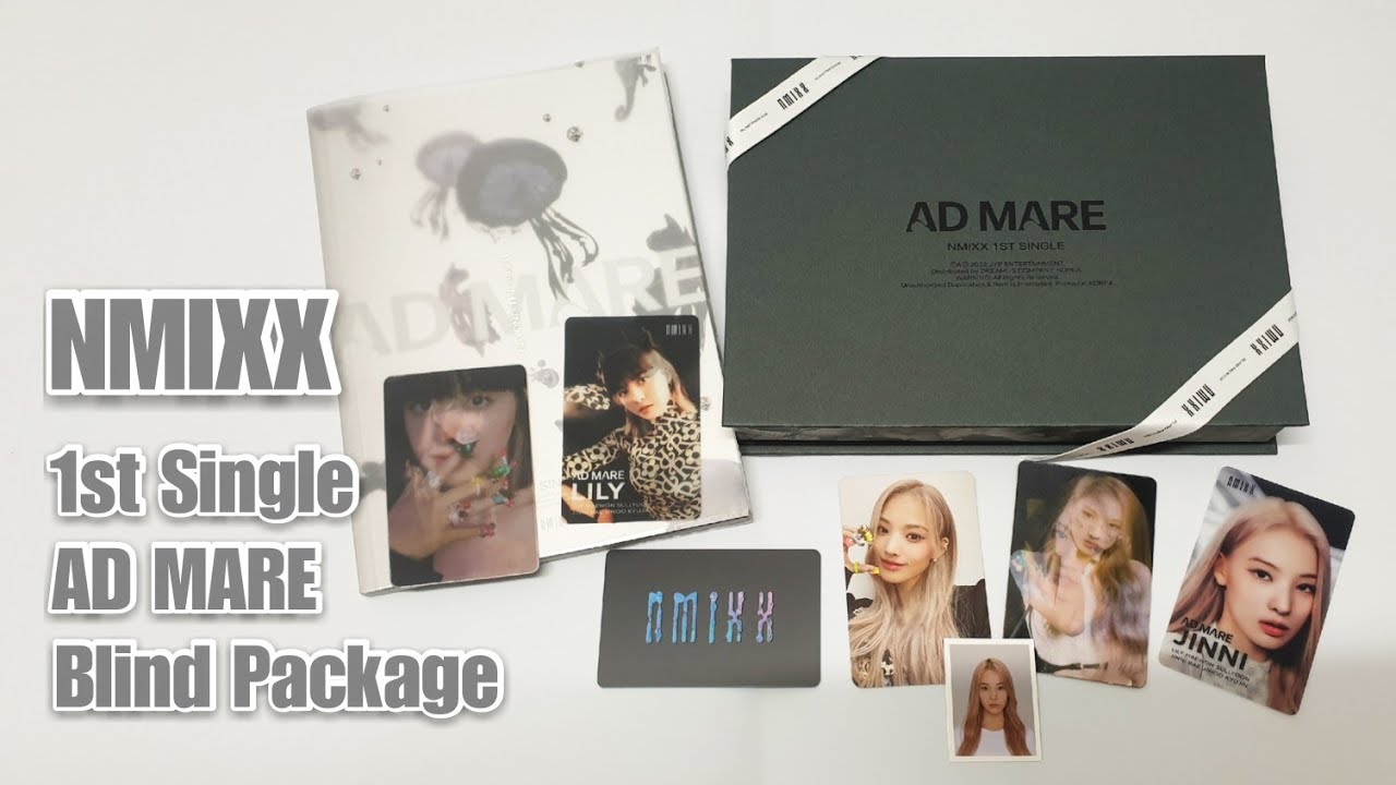 [Unboxing] NMIXX - AD MARE 1st Single Album Blind Package First Press