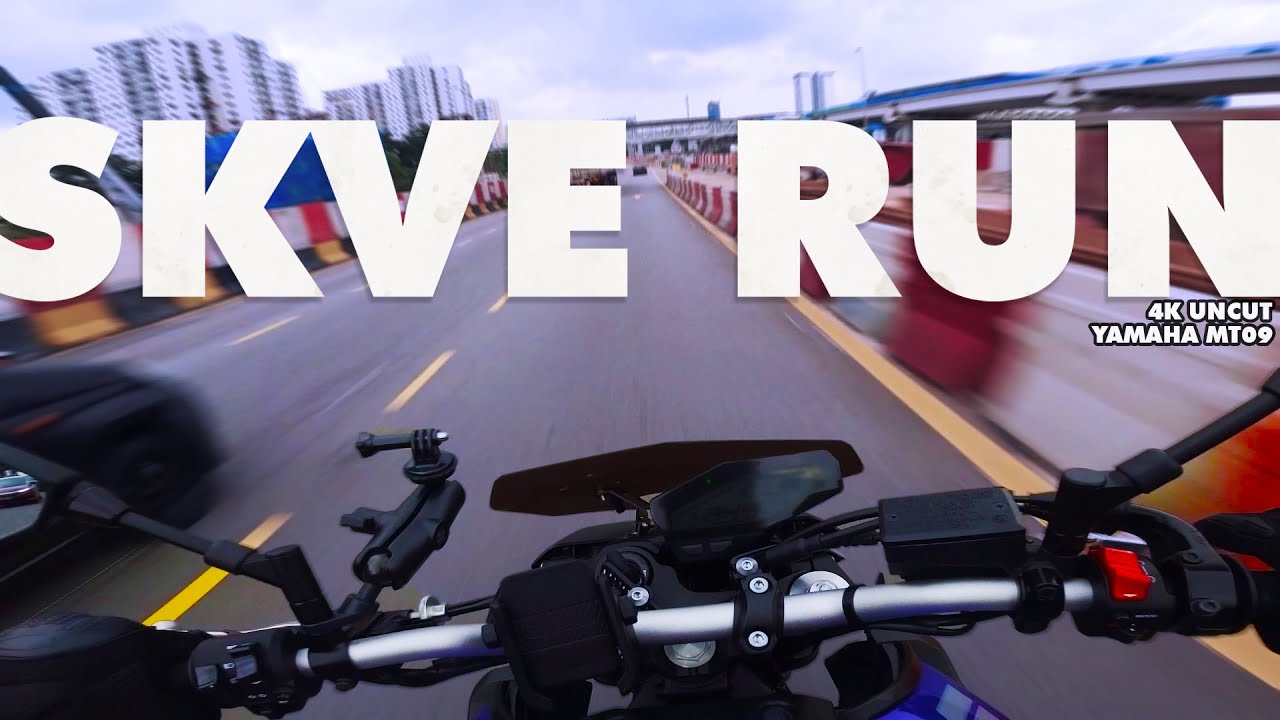 SKVE RUN [4K UNCUT] Yamaha MT09