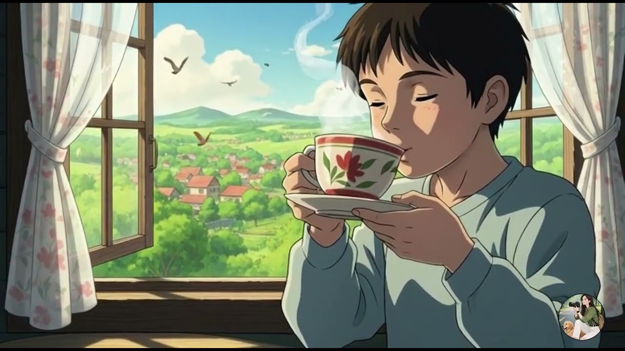 Ghibli Days Daily routine || Ghibli Style Animated Videos Village || ASMR Ghibli Style Cozy House