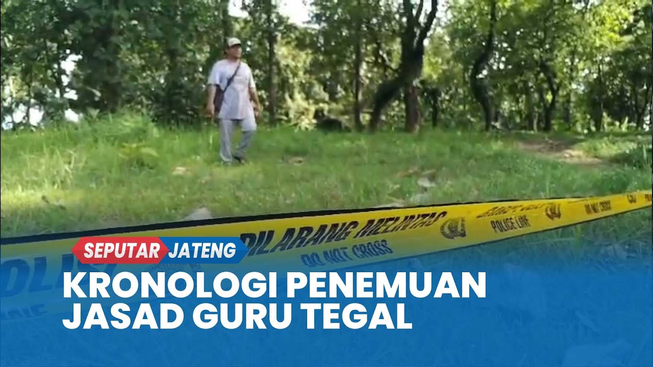 Baron Mengira Ada Pelaku Pencurian Kayu Sebelum Penemuan Jasad Guru Tegal