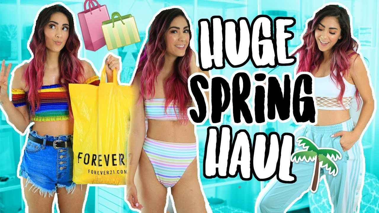 HUGE Spring Break Try On Haul!