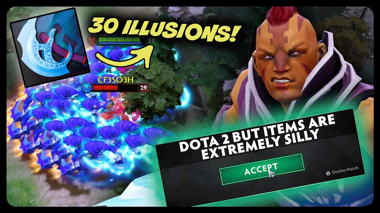 Dota 2 But Items Are Extremely Silly