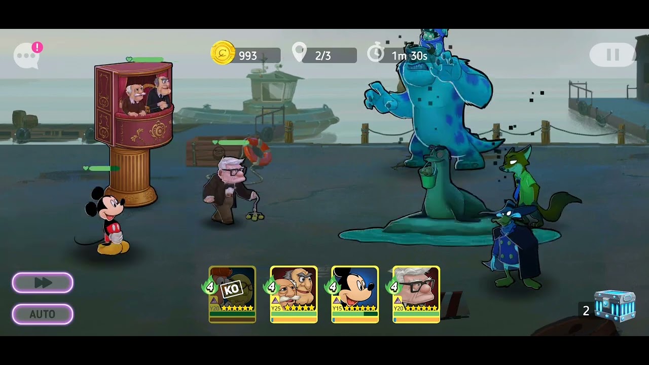Disney Heroes: Battle Mode As Old As You Feel (P2)