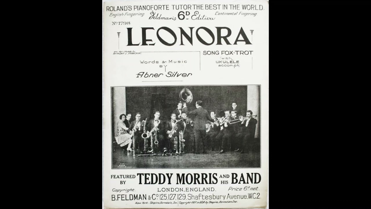 LEONORA song foxtrot (Abner Silver)