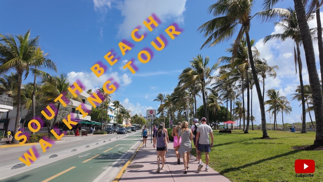 SOUTH BEACH WALKING TOUR: FITNESS, RELAXATION, AND ENTERTAINMENT.