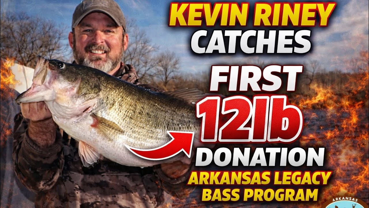 Kevin Riney joins to talk about his 12lb Arkansas Lunker Bass! 