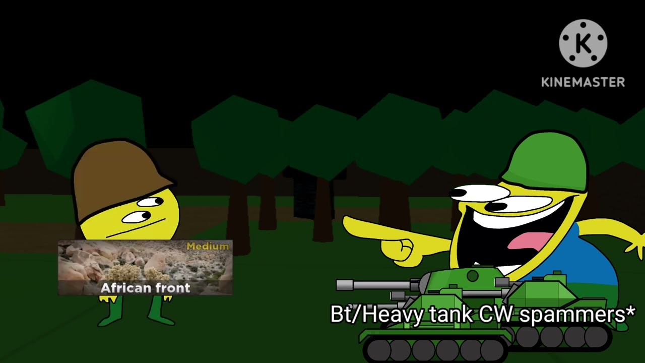 Noobs In Combat battle tank/heavytank CW spammers in a nutshell.