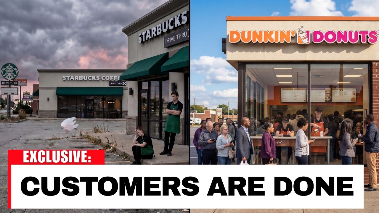 Starbucks' Spectacular Collapse: Is America Leaving Coffee Chains?