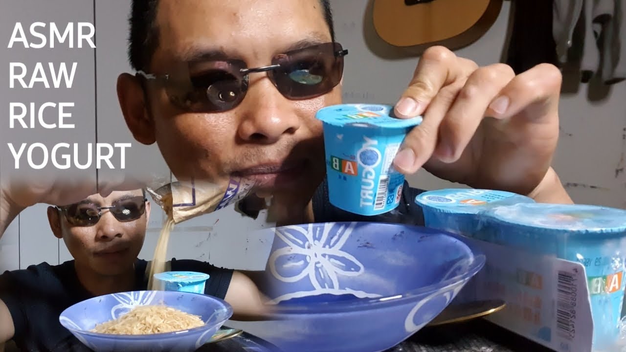 KISAH ANAK PERANTO YANG MAKAN BERAS MENTAH RAW RICE EATING