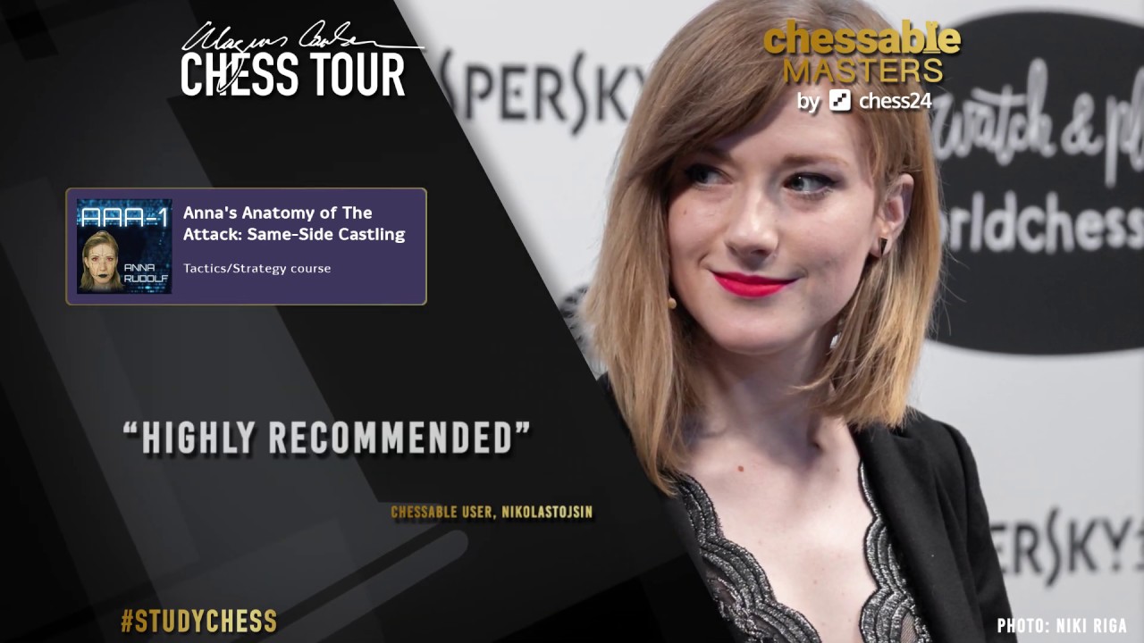 Let's meet one of the Chessable Authors: Anna Rudolf