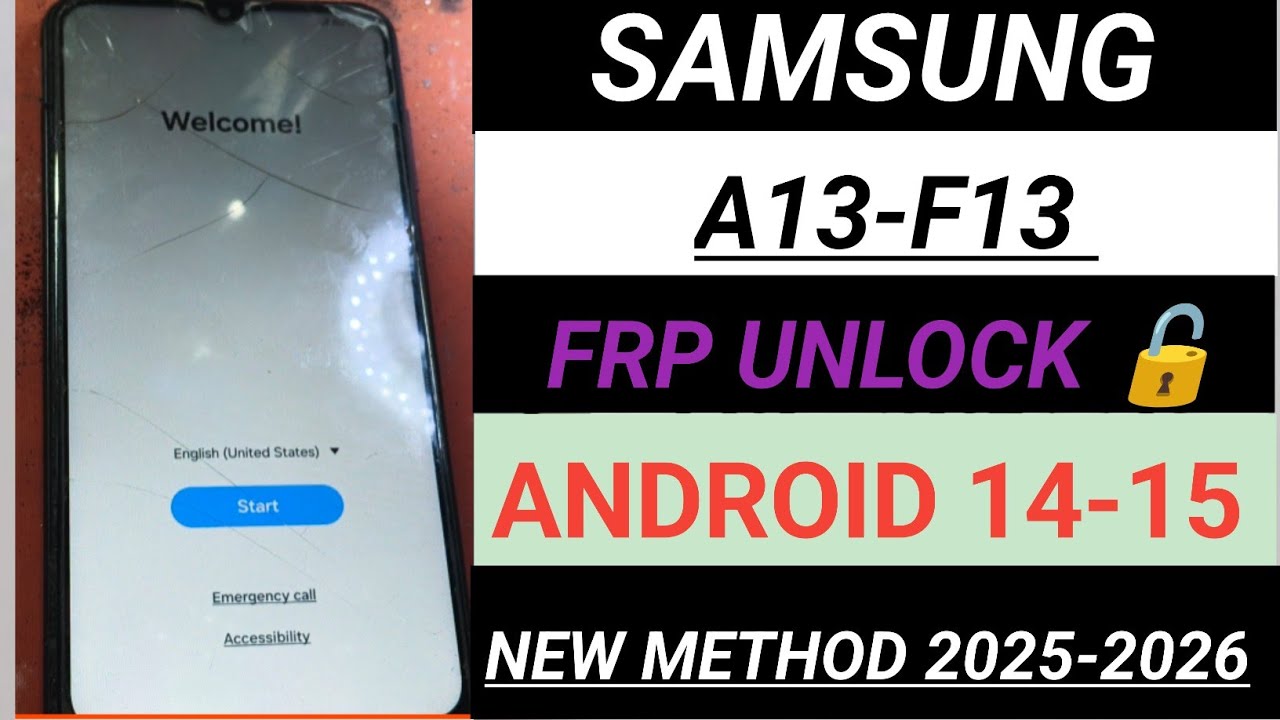 Samsung f13 frp unlock Samsung f13 frp bypass android 14 15 samsung f13 frp remove Samsung f13 frp