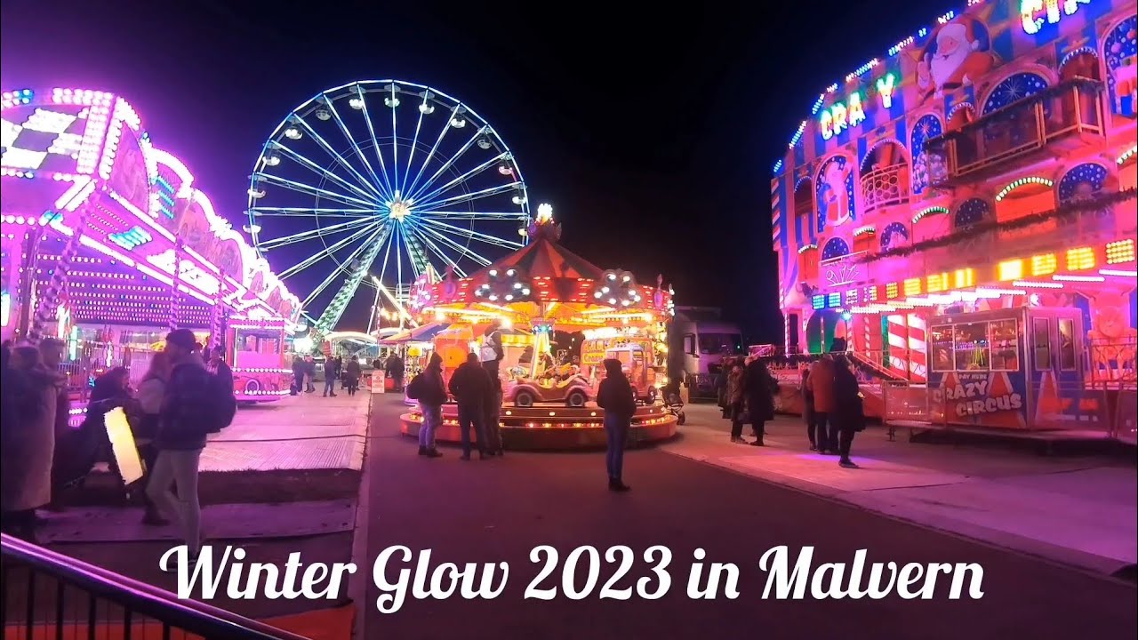 4K Winter Glow 2023 in Malvern 25.11.23 Worcestershire