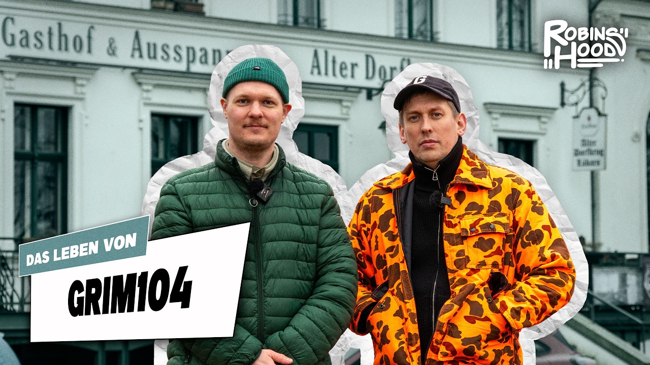 GRIM104: Dorfleben, ZUGEZOGEN MASKULIN, Kunst vs. Realität, Angela Merkel & SKI AGGU–ROBINS HOOD #34