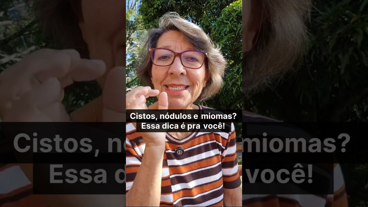 Cistos, n&oacute;dulos e miomas? Essa dica &eacute; pra voc&ecirc;! #miomasuterinos