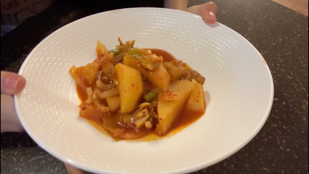 참치 감자조림